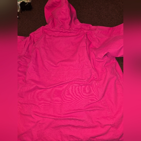 C.E. Schmidt Women's 3XL Canvas Jacket With Fleece Lining In Bright Pink - Picture 8 of 12